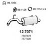 FIAT 7587978 End Silencer